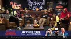 The host predicts 'blackout' teams including Ole Miss, Texas A&M, and Saints-Dolphins