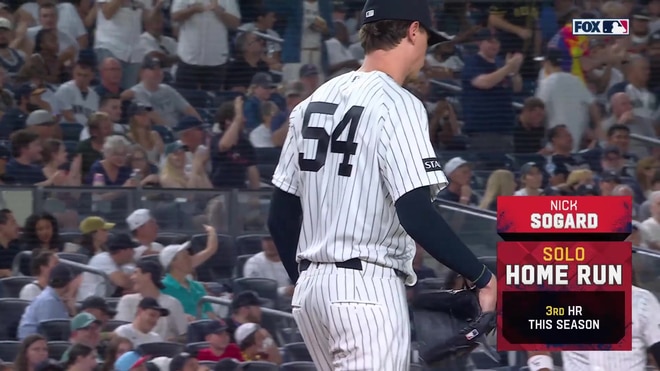Nick Sogard launches a solo home run to right