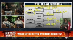 Filling out a 'What to have for dinner' bracket