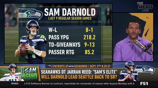 Is Sam Darnold just a deluxe Trent Dilfer for the Seahawks?