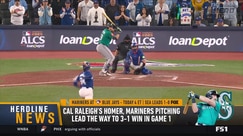 Cal Raleigh's postseason heroics lead Mariners to Game 1 victory