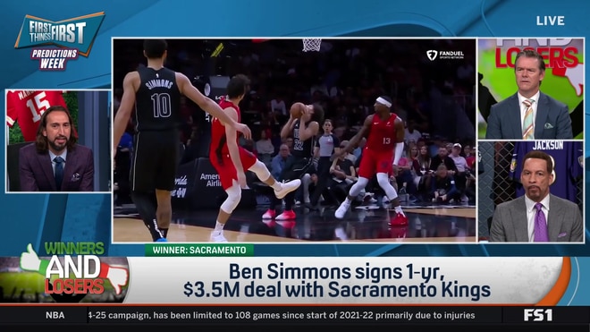 Ben Simmons signs one-year deal with Sacramento Kings