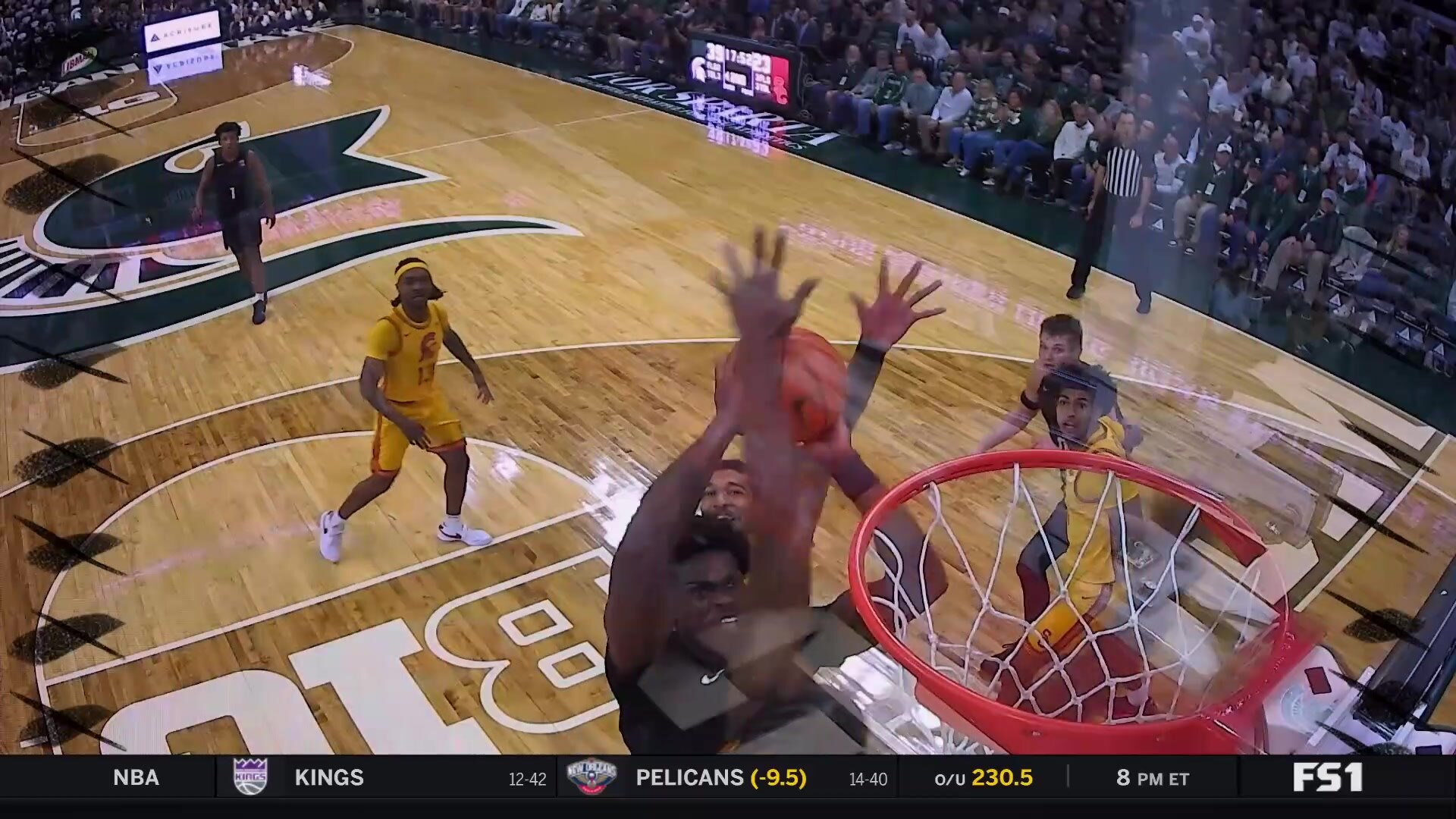 College hoops highlight reel featuring top freshmen plays