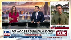 Pete Cuddihy reports on tornado damage in Menasha, Wisconsin