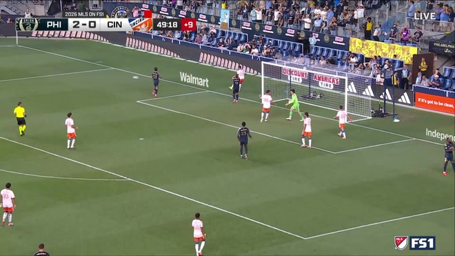 Danley Jean Jacques' shot on target is saved