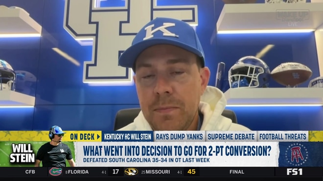 Will Stein breaks down Kentucky's clutch two-point conversion