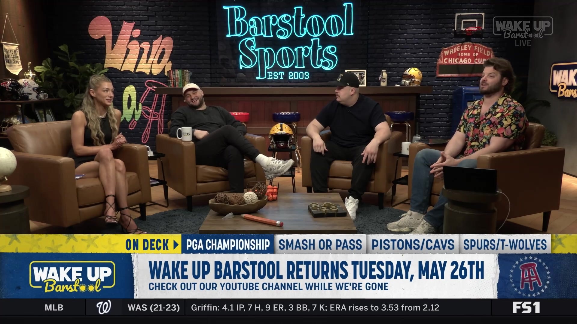 Wake Up Barstool announces temporary break for Chicago shoot