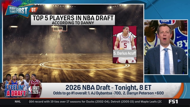 Danny's bold prediction: NBA Draft's top 5 players for the next 5 years