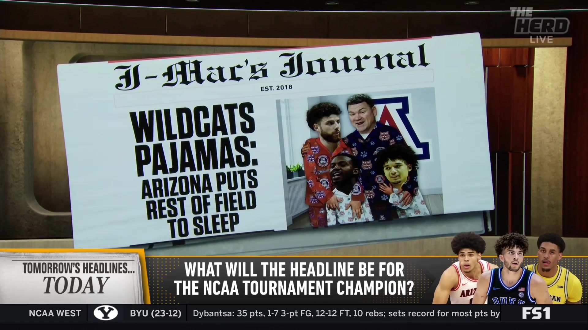 Jason McIntyre picks Arizona to win the NCAA Tournament Championship