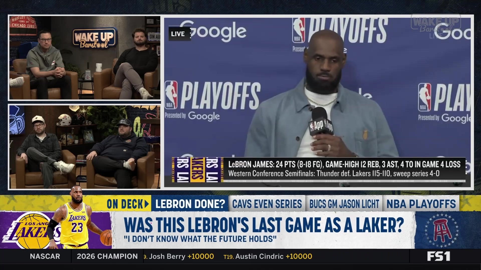 LeBron James' Post-Game Doubts & Personal Agenda