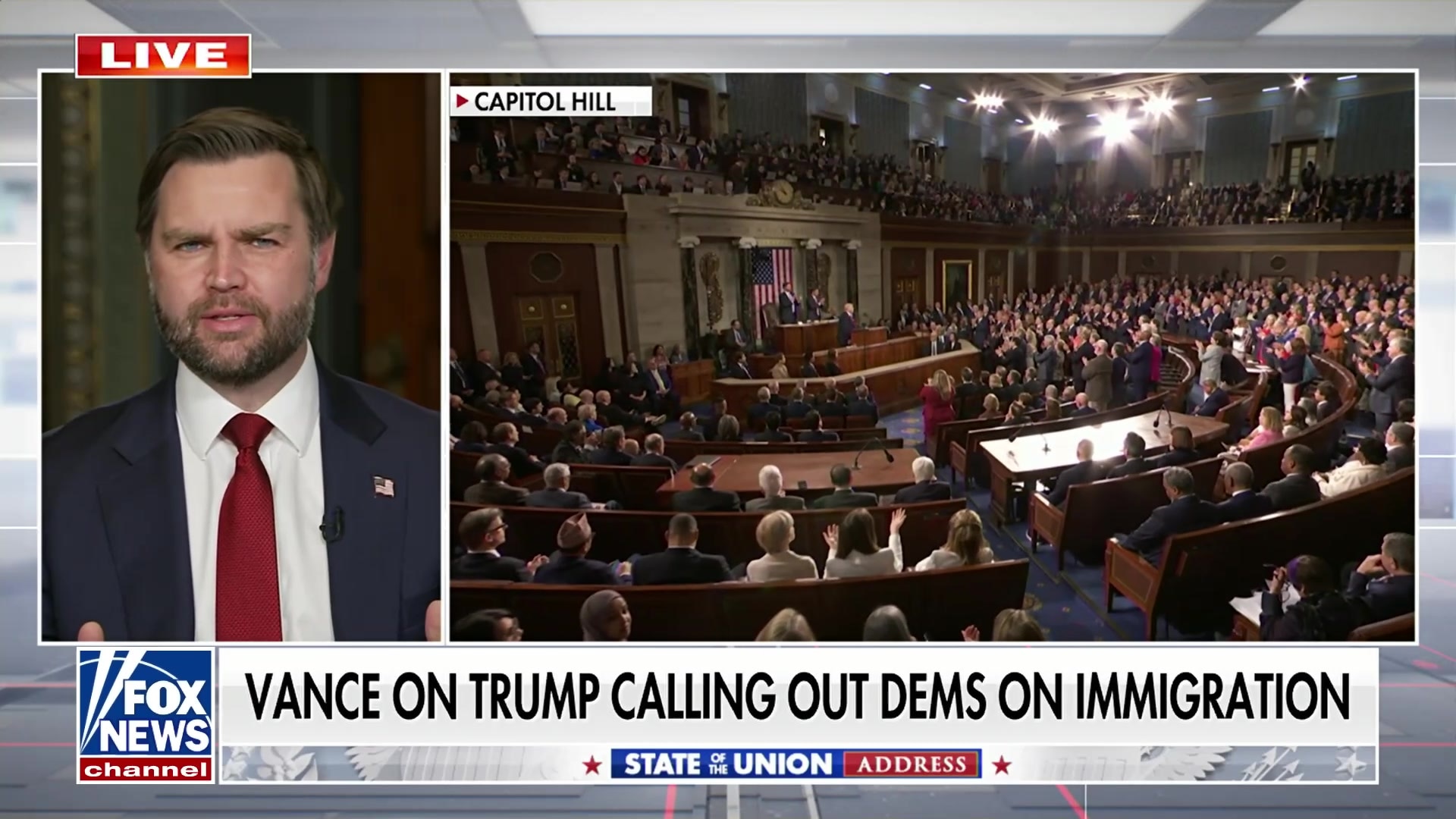 Watch JD Vance blasts Democrats' 'cowardice' for refusing to stand for ...