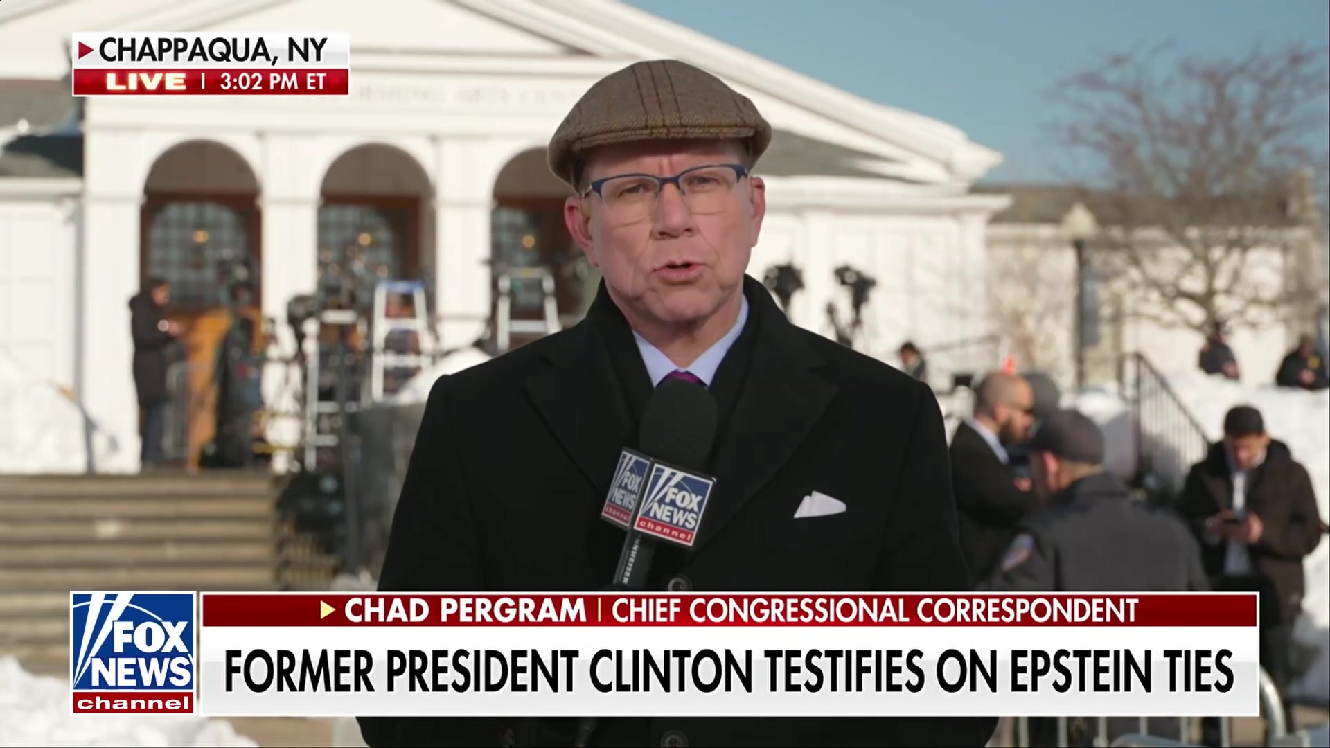 Chad Pergram reports on Bill Clinton's unprecedented testimony under subpoena