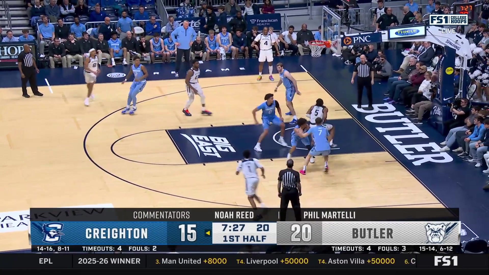 Michael Ajayi soars for a powerful dunk