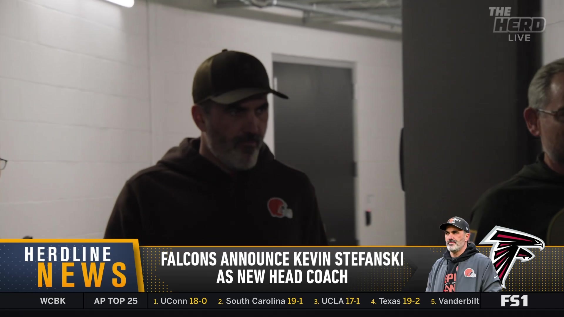 Falcons announce Kevin Stefanski as new head coach