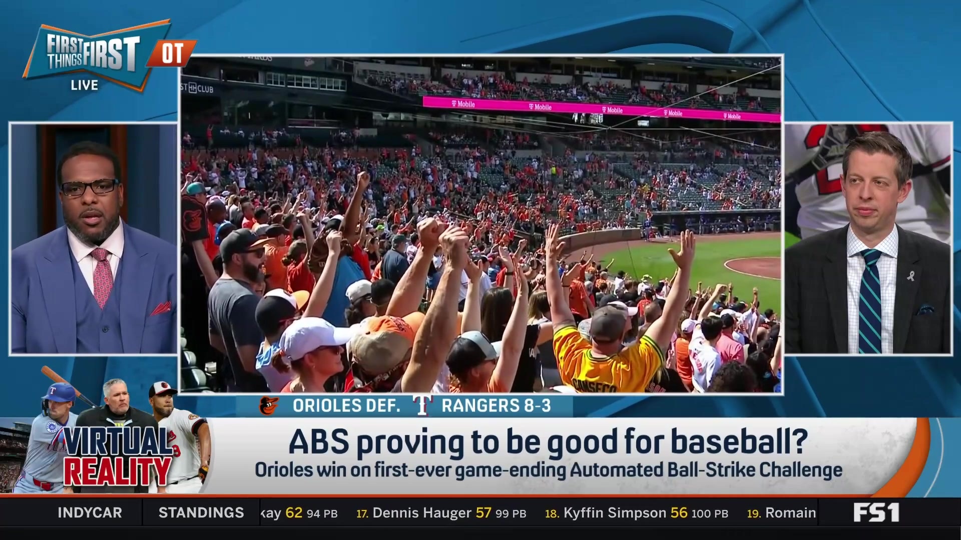 MLB's Automated Ball-Strike Challenge ends first game, praised by hosts