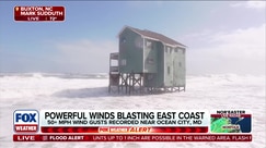 Devastating coastal erosion threatens homes in Buxton, North Carolina, amid Nor'easter