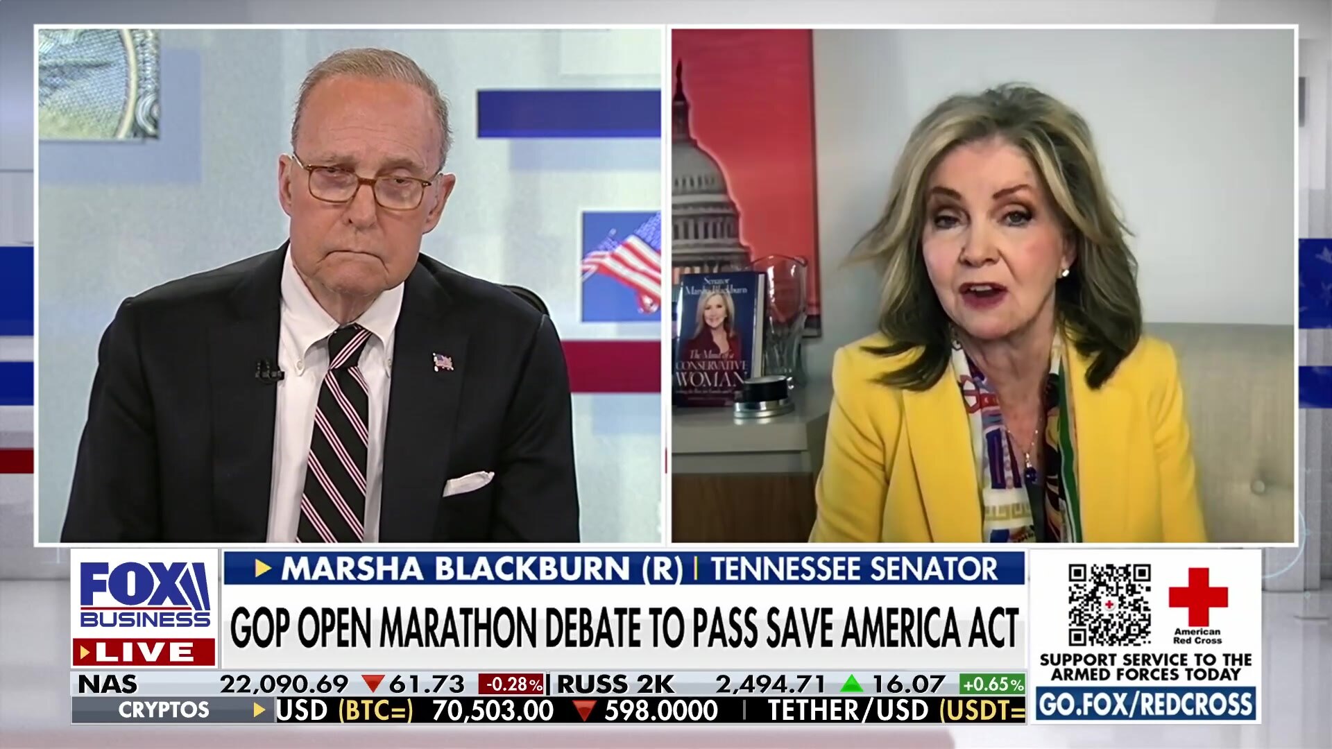 Senator Blackburn outlines strategy for passing 'Save America Act'