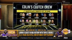 Colin Cowherd's top 10 NBA "Clutch Crew" list