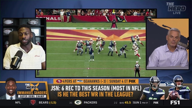 Emmanuel Sanders explains what makes Jaxon Smith-Njigba unique