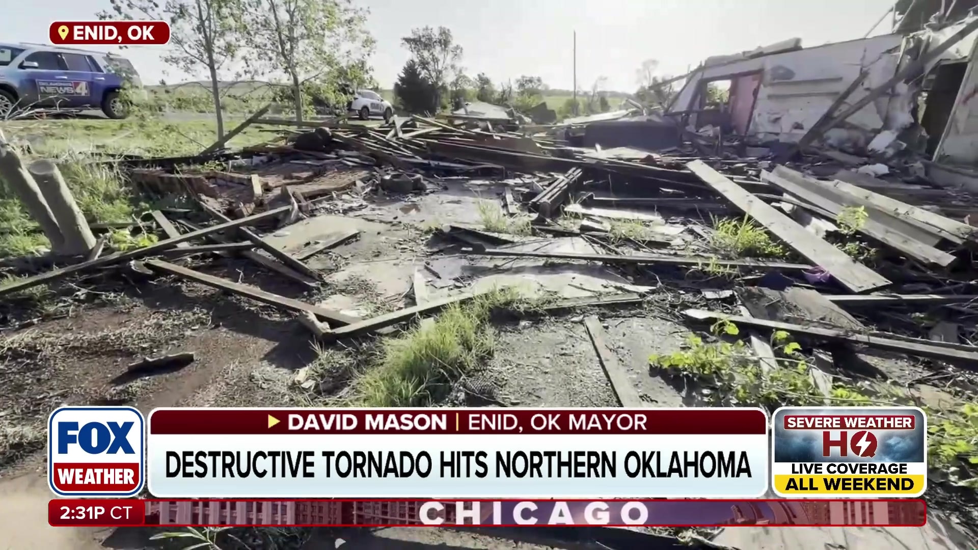 Enid, OK Mayor David Mason on Destructive Tornado