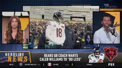 Bears QB Coach Wants Caleb Williams to 'Do Less'