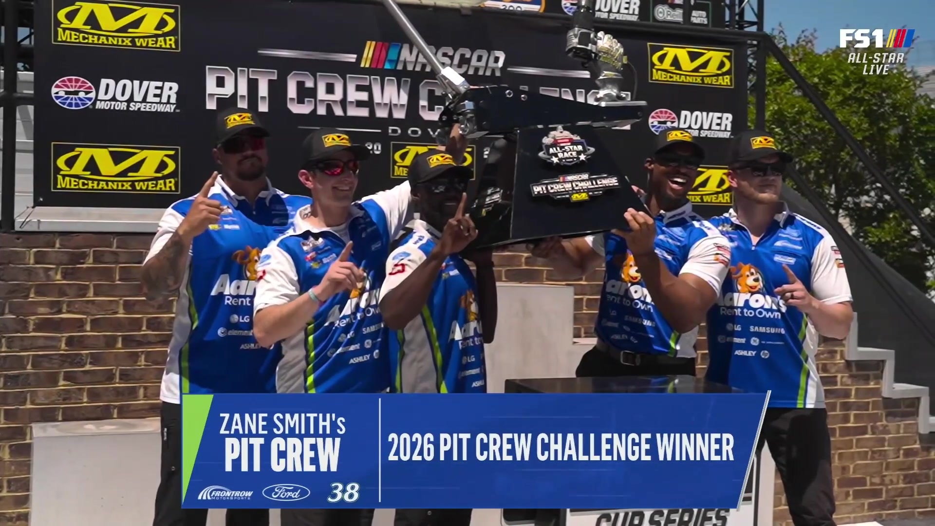 Zane Smith's crew wins Pit Crew Challenge ahead of All-Star Race