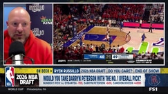 Russillo's Bold Pick for #1 NBA Draft: Peterson Over DyBantsa