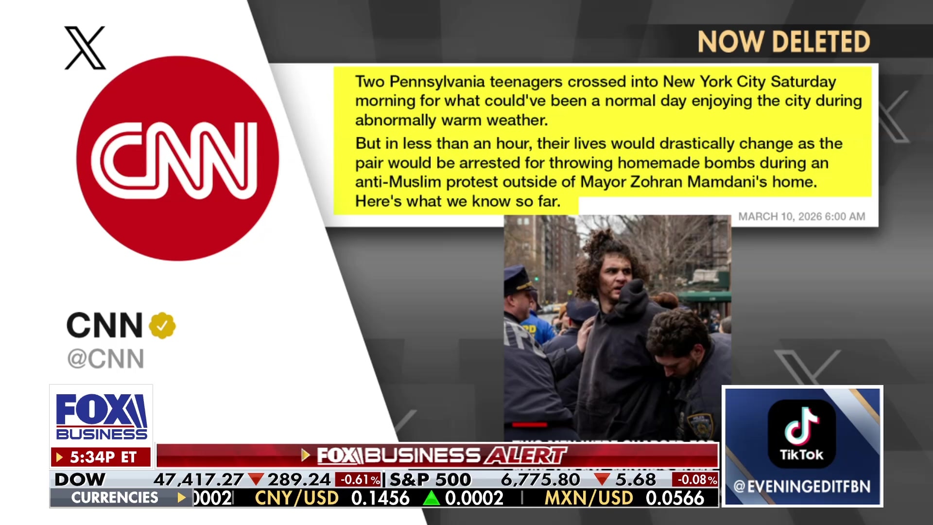 CNN deletes tweet on NYC bomb incident for breaching editorial standards