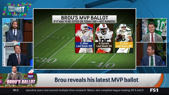 Brou's MVP Ballot: Josh Allen at number 3