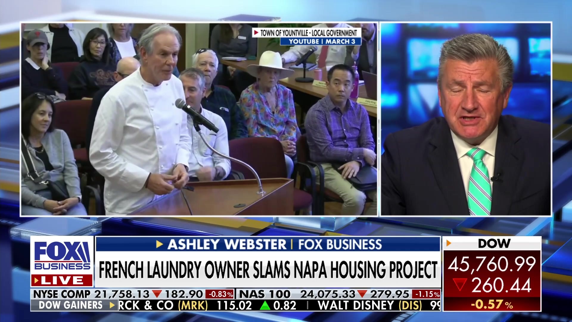 The French Laundry owner Thomas Keller opposes affordable housing project in Napa Valley