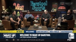 Barstool crew jokes about their 32-cent World Cup bet