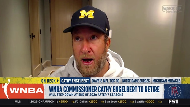 Dave Portnoy claims WNBA Commissioner Cathy Engelbert was actually fired