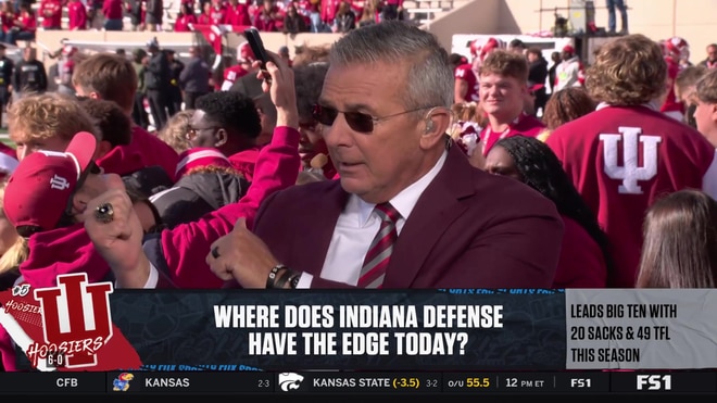 Urban Meyer and Joel Klatt break down Indiana's elite defensive line