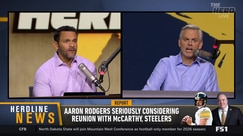 Colin Cowherd ranks Aaron Rodgers as an eighth-best AFC quarterback