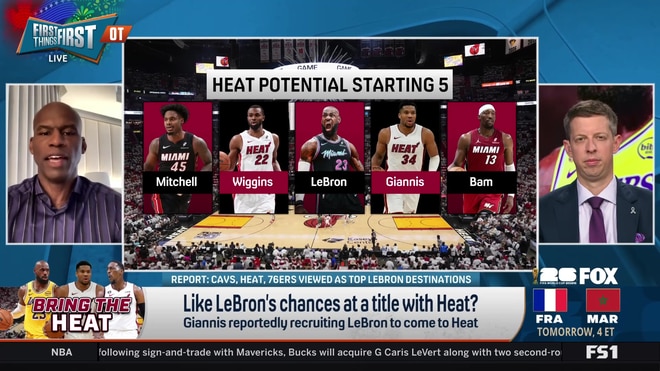Al Harrington on Miami Heat's 'too crowded' lineup for LeBron