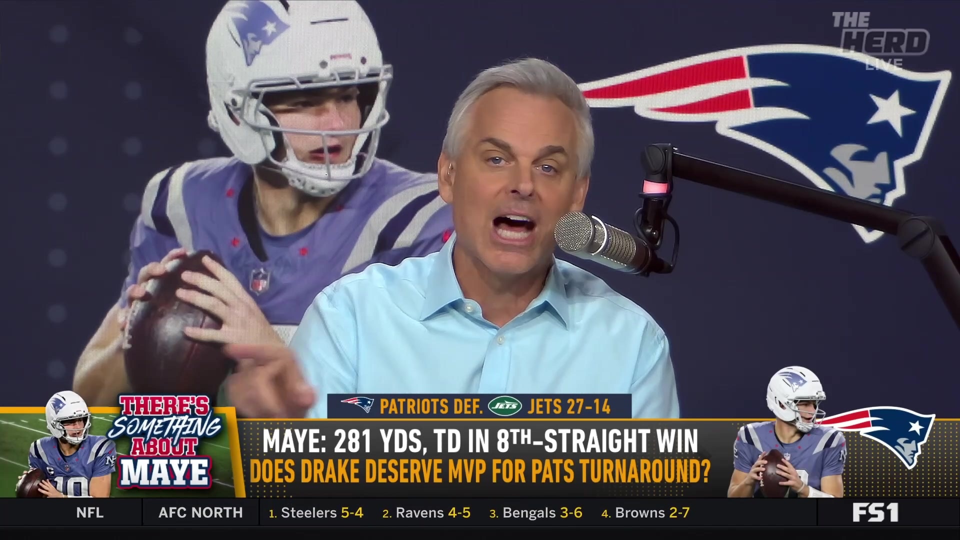 Drake Maye's high-level plays drive Patriots' success