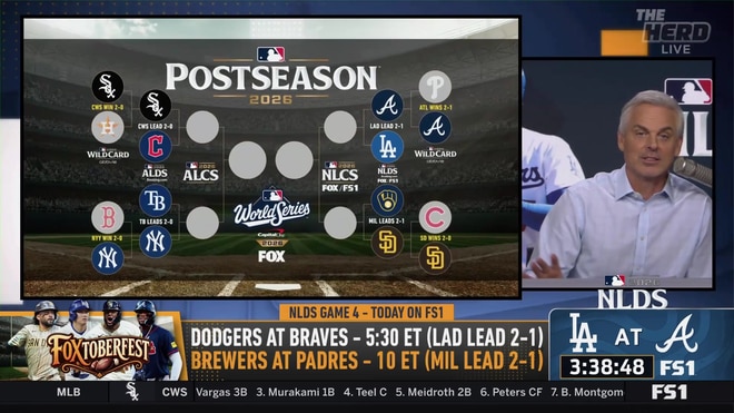 Colin Cowherd explains why the NL dominates the AL in the MLB postseason