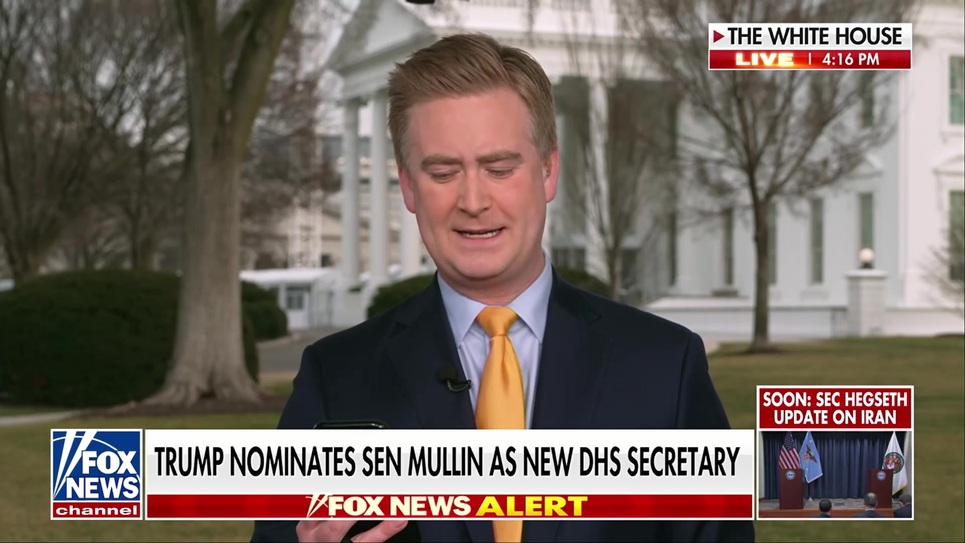 White House source reveals reasons for Kristi Noem's removal from DHS