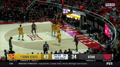 Keanu Dawes slams down a powerful dunk