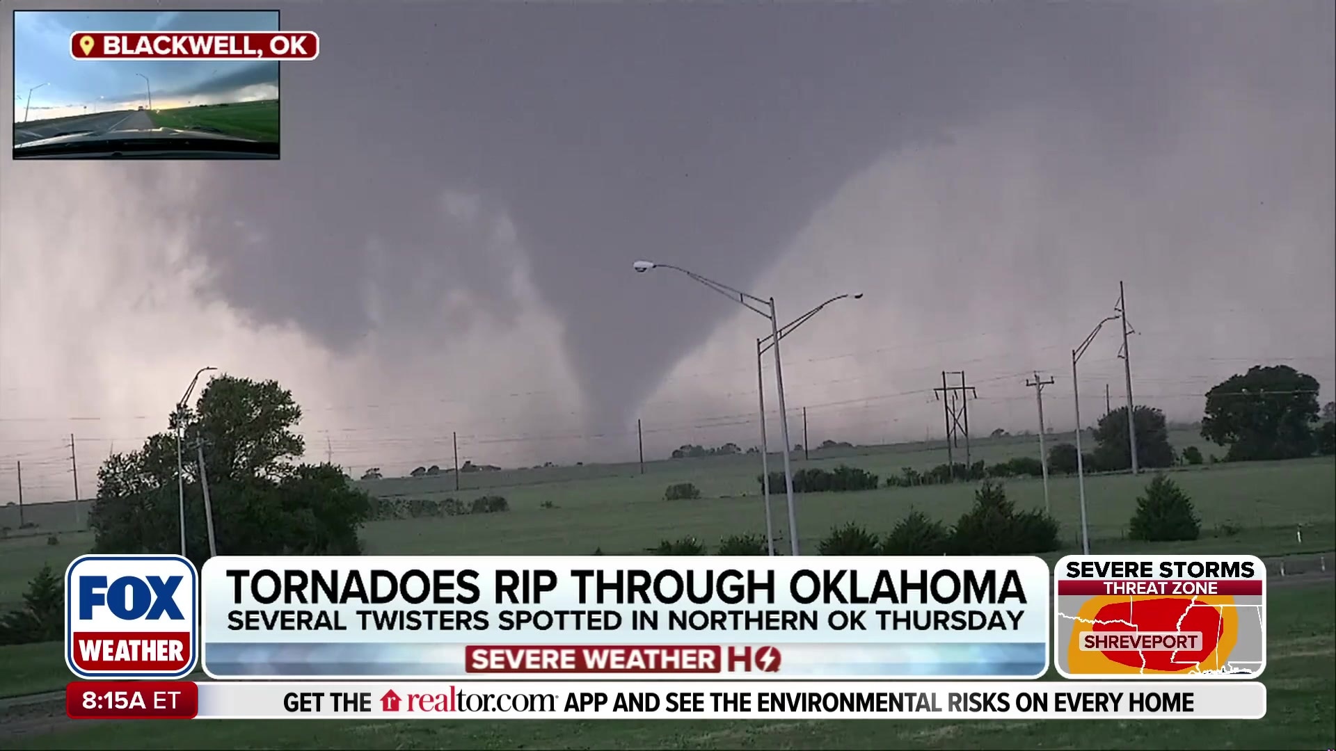 Powerful tornado rips through Enid, Oklahoma
