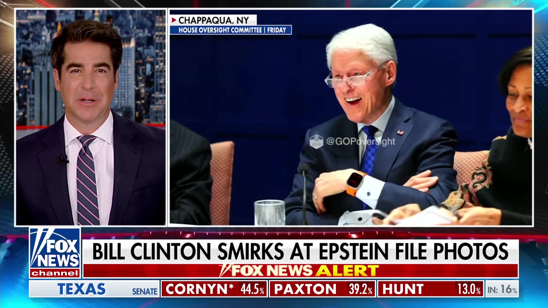 Bill Clinton smirks at Epstein file photos, claims he 'mysteriously died'