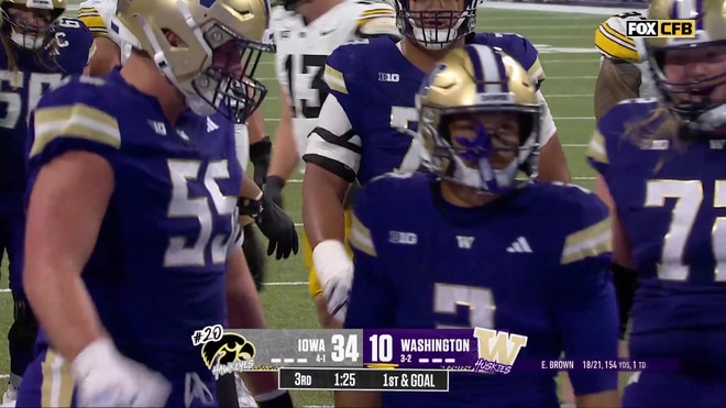Elijah Brown throws touchdown pass to Dezmen Roebuck