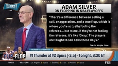 Adam Silver on NBA flopping: 'Players are taught to sell calls these days'