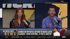 Rachel Nichols and Jason McIntyre react to Giannis Antetokounmpo's return comments