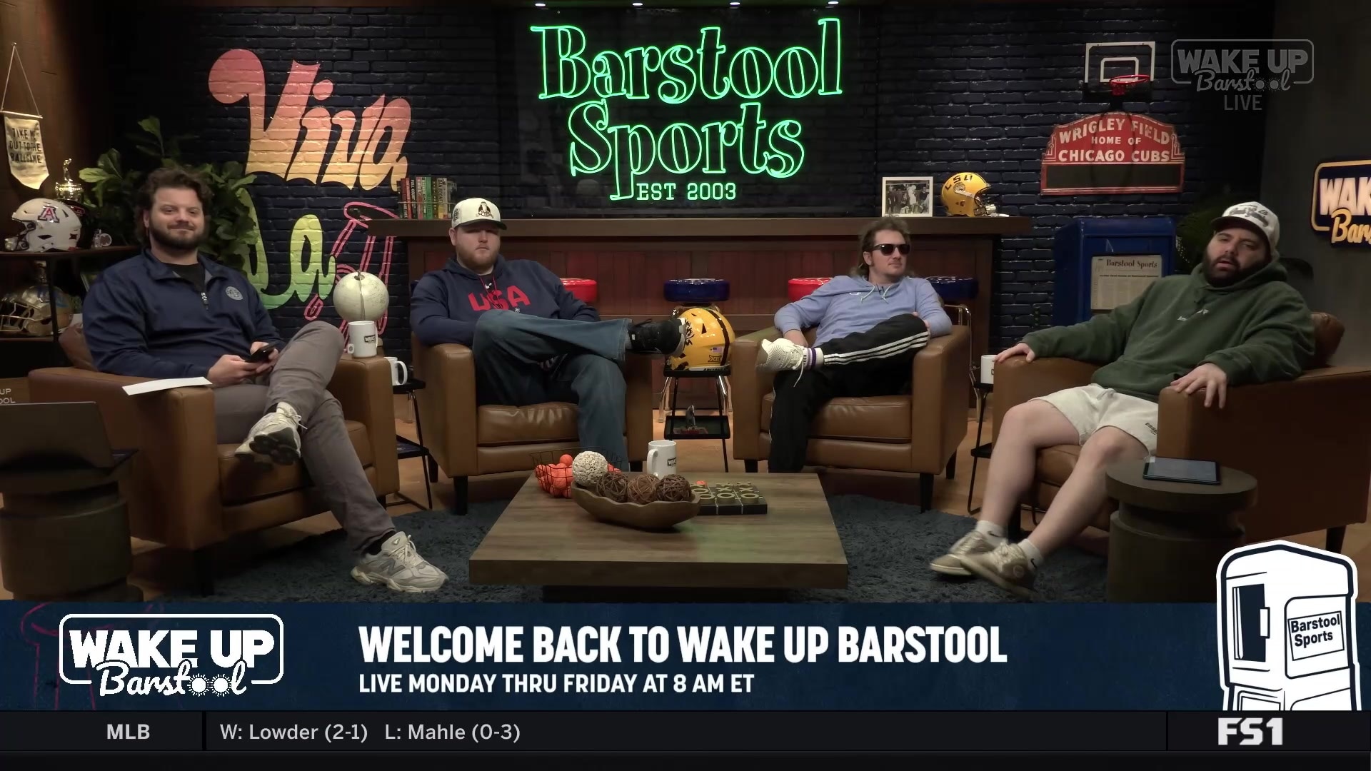 Barstool hosts introduce Jon Gruden's QB Class with Taylen Green