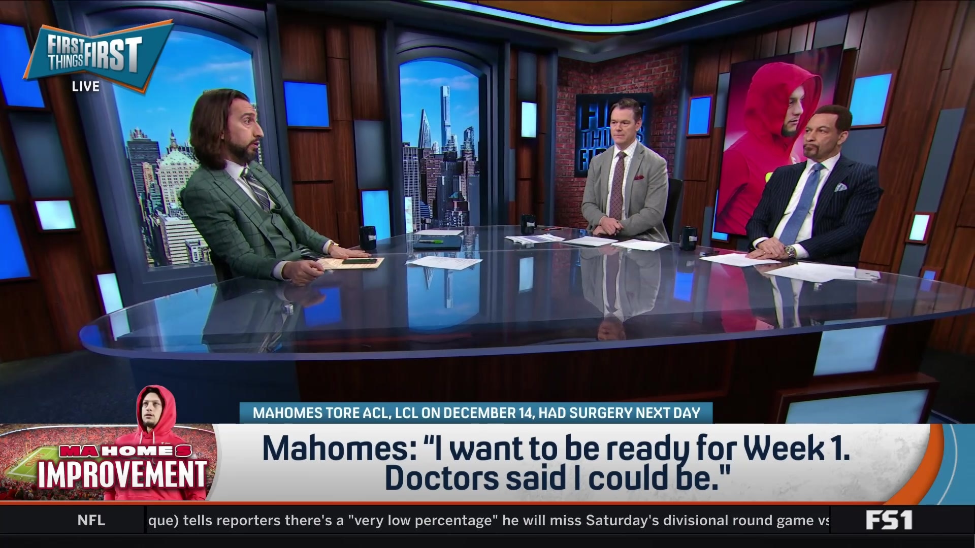 Chiefs should plan for Mahomes' absence early in the season