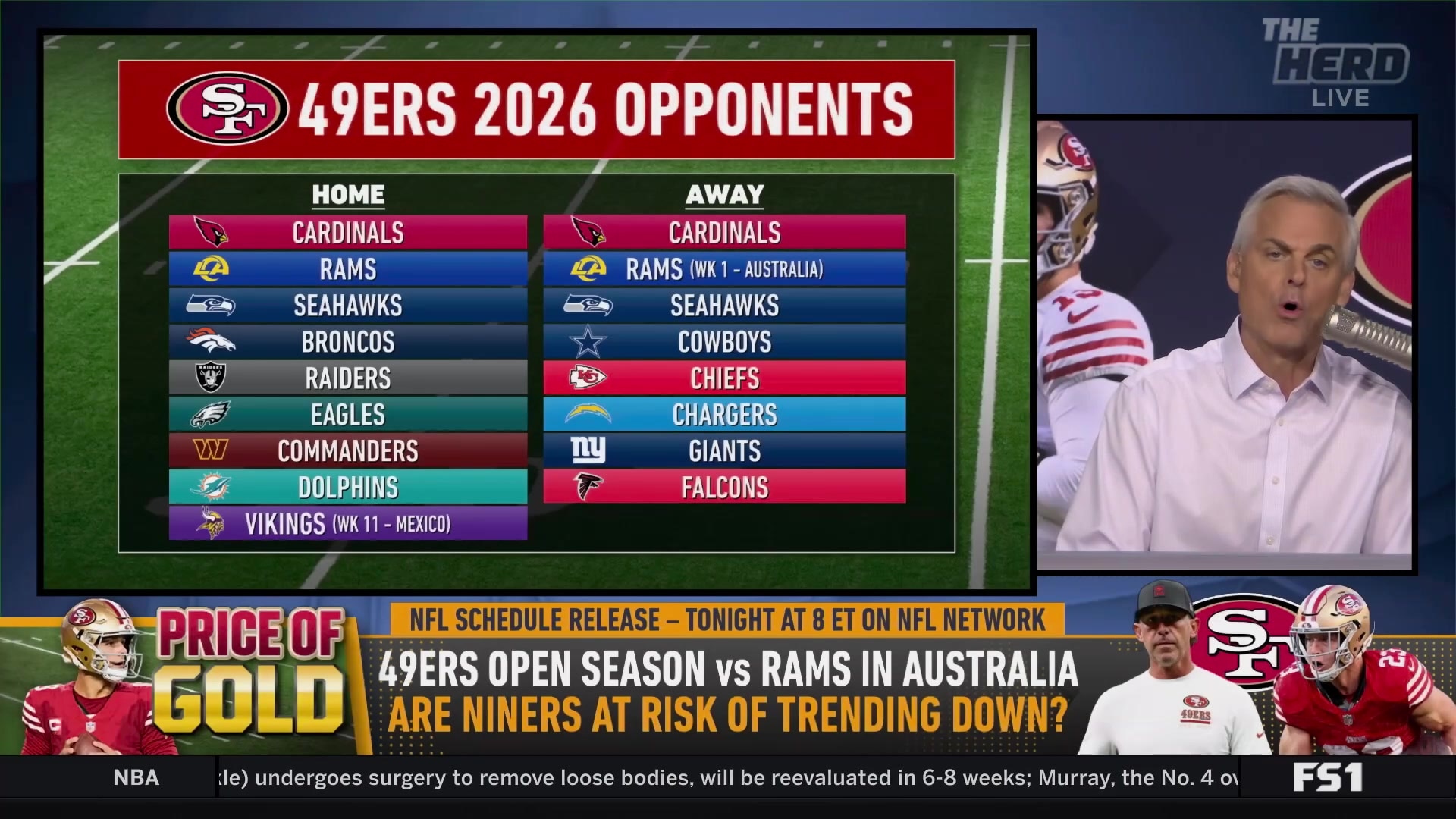Colin Cowherd & Robert Mays Question 49ers' Future Amid Roster & Draft Concerns
