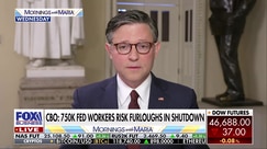 House Speaker Johnson discusses government shutdown's impact on downsizing government