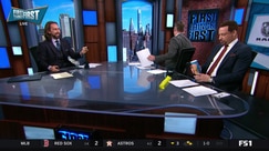 April Fools' prank with snacks on set