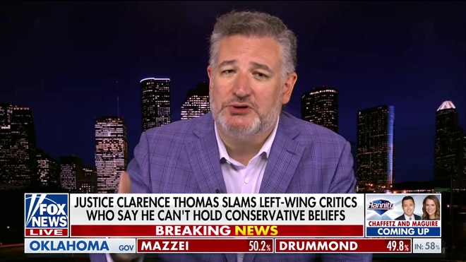 Ted Cruz shares the inspiring life story of Justice Clarence Thomas
